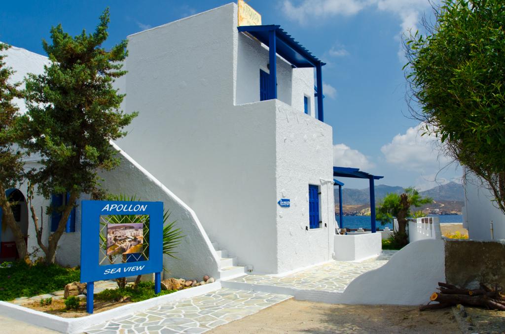 Apollon Rooms Pollonia Exterior photo